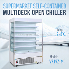Supermarket Vegetable Display Refrigerator Chiller